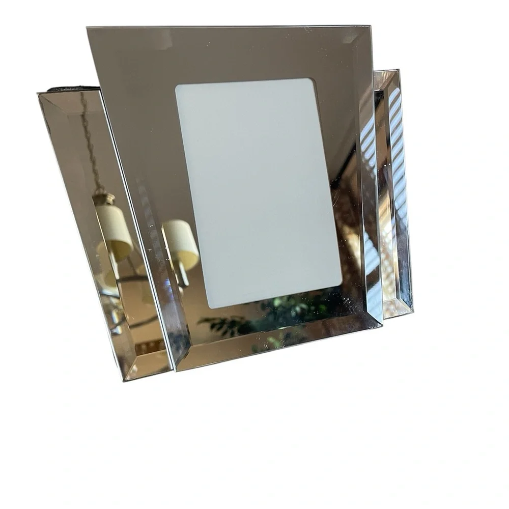 Art Deco Mirror Artsy Modern Read Frame for picture or decoration